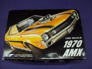 Mpc1970 Amx Model Kit 1:20 Amc Supercharged Open Box See All Pictures Complete ?