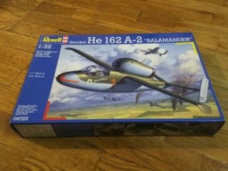 Revell 04723 1/32 Scale Model Kit - Heinkel He 162 A - 2 Salamander - Unstarted