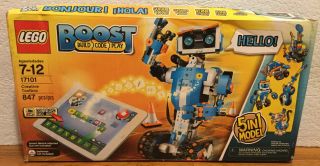 Lego 17101 - Boost Creative Toolbox (coding Robot) 5 In 1 Educational Lego Nib