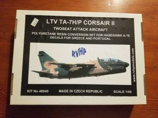 1/48 Rvhp Resin Ta - 7h/p Corsair Ii Two Seat Conversion