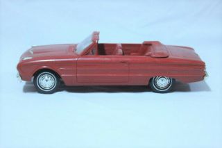 1963 Ford Falcon Futura Convertible Promo Model Car,  Red