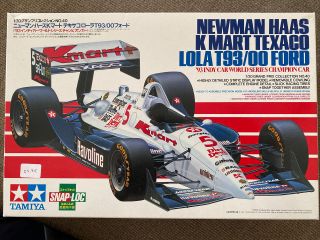 Tamiya Newman Haas K - Mart Texaco Lola T93/00 Ford 1993 1/20 Model Kit