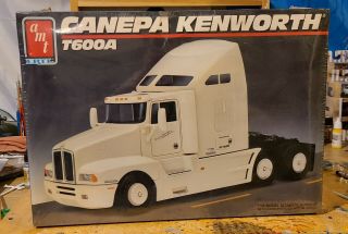 Canepa Kenworth T600a Tractor Truck Amt Ertl 1:25 Model Kit Unopen