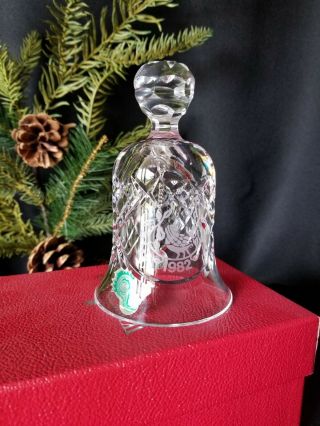 Waterford Crystal 1982 Partridge In A Pear Tree Bell 12 Days Of Christmas Rare
