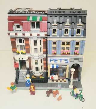 Lego Creator Pet Shop (10218) - - Retired Modular Building☆ No Box☆ Complete Set☆