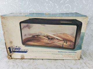 Tonka Dioramas Model Kit - Moment Of Flight,  The Wright Flyer - 1974 - 1/48 Scale