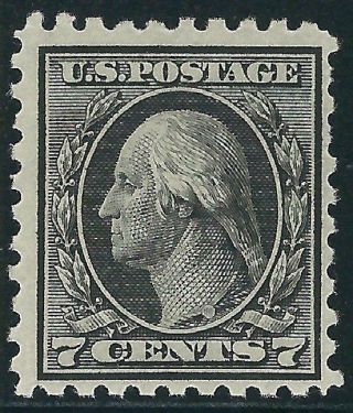 1916 U.  S.  469 Lh Stamp - 7c.  Washington No Wmk - Cv $120