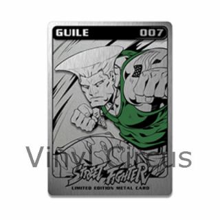Sdcc 2016 Udon Exclusive Guile Metal Street Fighter Card Series 2 007