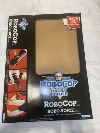 Prototype Kenner Talking Robocop & The Ultra Police With Robo - Voice Box Rare