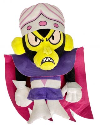 Powerpuff Girls Mojo Jojo 12” Plush Doll Figure Stuffed Kids Toy 90’s Cartoon