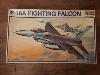 Minicraft Model Kit No.  1202 F - 16a Fighting Falcon 1:32 Scale Airplane