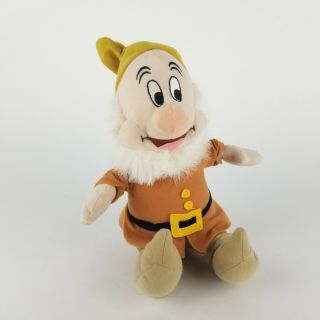 Walt Disney Snow White And The Seven Dwarfs Happy Dwarf Plush Stuffed Collect
