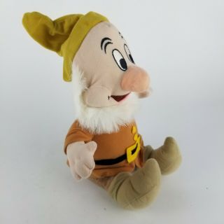 Walt Disney Snow White and the Seven Dwarfs HAPPY Dwarf Plush Stuffed Collect 2