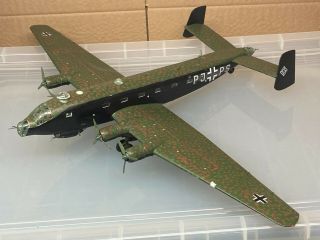 Junkers Ju.  290,  1/72 Scale,  Built & Finished For Display,  Good.