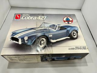 Mpc 1/16 Scale Shelby Cobra 427 Model Kit 6422 Partially Assembled