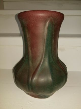 Van Briggle Antique Mullberry Blue Signed Art Nouveau Vase Colorado Springs 9 "