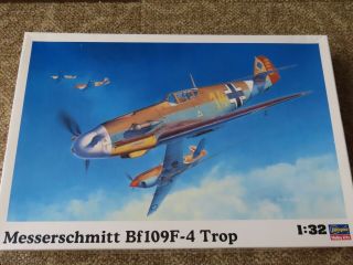 Hasegawa 1/32 Messerschmitt Bf109f - 4 Trop (st31)