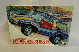 Look 1960`s Mpc Dean Jeffries` Station Wagon Dune Buggy 1/25 Unbuilt Model Kit