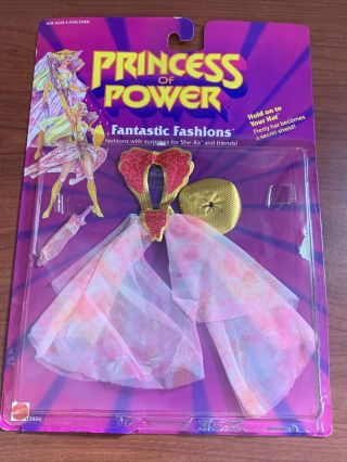 1985 She - Ra Princess Of Power Fantastic Fashions Hold On To Your Hat Minty