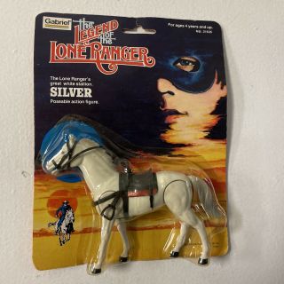 The Legend Of The Lone Ranger Silver Stallion Figure 1980 Gabriel