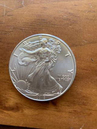 2018 American Eagle Walking Liberty 1 Oz Silver Dollar Coin