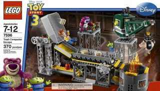 Lego 7596 Disney Toy Story Trash Compactor Escape Factory Retired