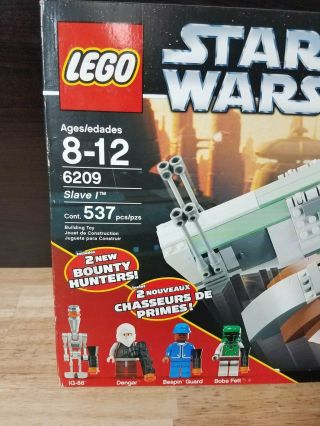 LEGO Star Wars 6209 Slave 1 - Open Box 2