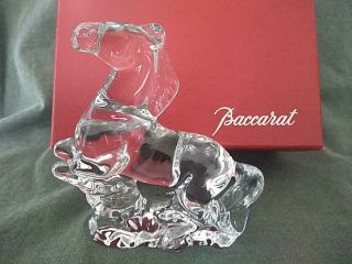 Baccarat Crystal Zodiac Horse (2014)