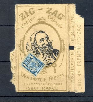 Usa Cigarette Taxe 1 Ct,  On Part Packet Braunstein Freres - - Fine