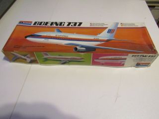 Monogram Boeing 737 United Airplane Model Kit 1/72 5415