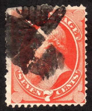 1873,  Us 7c,  Stanton,  Sc 160