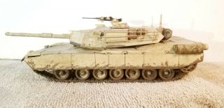 Built 1/35 Us Army M1 Abrams Desert Storm Tank Professionally Built