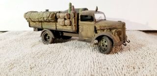 1/35 German Opel Blitz Truck Loaded With Supplies Ww2 Professionally Built