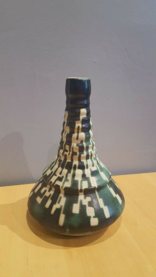 Vintage Harsa Ceramic Vase Israel Azaz Mid Century