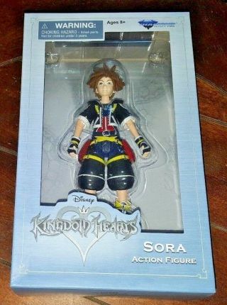 Nip Diamond Select Toys Disney Kingdom Hearts Sora 6 " Action Figure