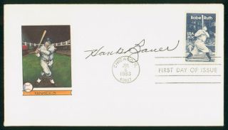 Mayfairstamps Us Fdc 1983 Babe Ruth At Bat First Day Cover Wwr_55847