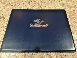 Postmasters Of America Bicentennial Souvenir Sheets - Set Of Four In Binder 1976