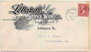 Usa 1890 Illustrated Stove Company Lebanon Pa,