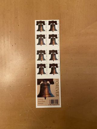 2007 Scott 4126a Liberty Bell Booklet Of 20 Forever Stamps,  Mnh
