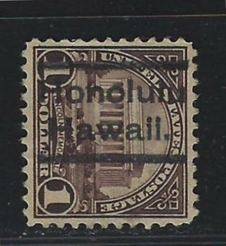 Dollar Denom Precancels - Hi - Honolulu - 571 - 525 - $1 Lincoln Memorial