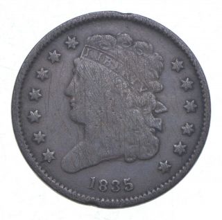 1/2c - Half Cent - 1835 Classic Head United States - Half Cent 463