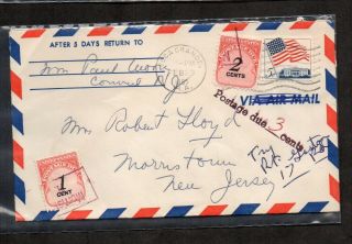 Us 1208,  J89,  J90,  Flag Over White House Stamp,  “postage Due 3 Cents.  ”