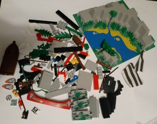 Lego 6278 6292 Enchanted Island With 6024px2 Molded Baseplate