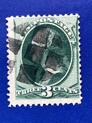 Us Stamps - Sc 136 - - Split Grill - Scv = $32.  50