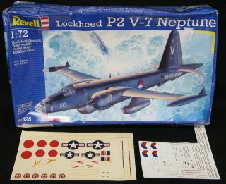 1/72 Revell Models Lockheed P2v - 7 Neptune Anti - Submarine Aircraft