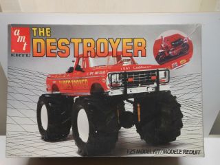 Amt Ertl The Destroyer Ford Monster Truck Kit 1/25 Parts