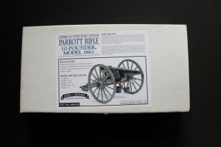 Guns Of History Model Shipways 1/16 Civil War Cannon Parrott Rifle Model 1861