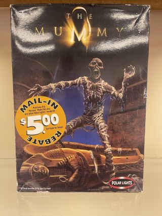 Polar Lights 5023 Plastic Model Kit The Mummy Brendon Fraiser Movie