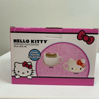 Hello Kitty Sculpted 18 oz Ceramic Mug Hand - painted Collectibles 2