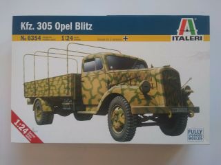 Italeri 6354 1/24 Kfz.  305 Opel Blitz Wwii Cargo Truck